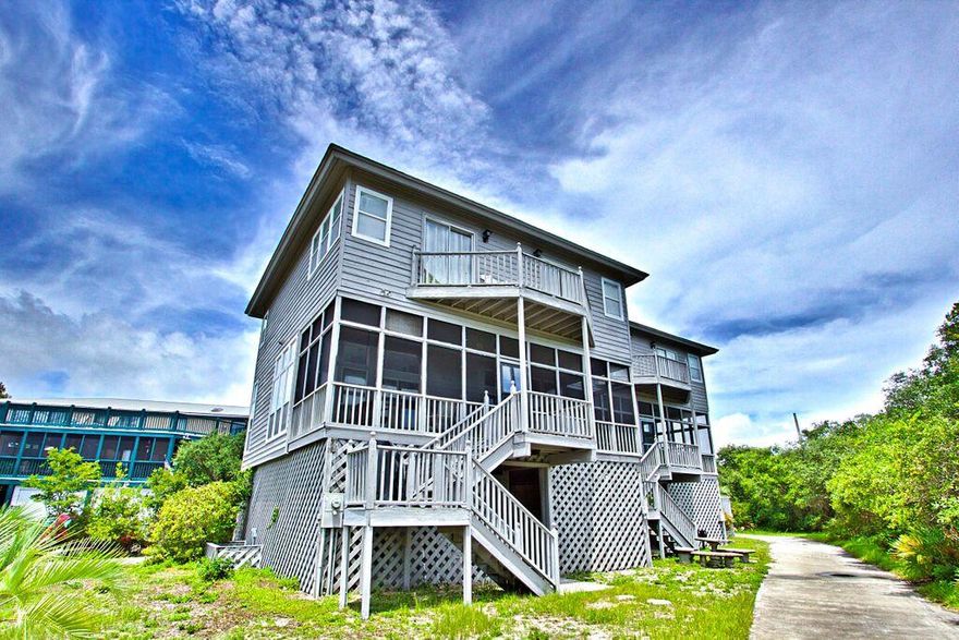 INVESTORS DREAM!! Shellseeker is a duplex located in popular Blue Mountain Beach with Gulf of Mexico views and a private pool. Unit A, ''Shellseeker West'', is perfect for a home away from home, primary residence, or vacation rental property. Nestled amongst the 'Sea Oats' near sugar white beaches and the Emerald waters of the Gulf of Mexico. Home features include separate shower entrance, spacious kitchen with granite counters, new Jenn-Air Range with an indoor grill, ice machine and new appliances. Private neighborhood beach. Queen sleeper sofa for extra guests. Large screened in porch. Enjoying relaxing on one of the two gulf-facing, private balconies off the upstairs bedrooms. South of 30A so no need to cross the busy highway to get to the beach access.