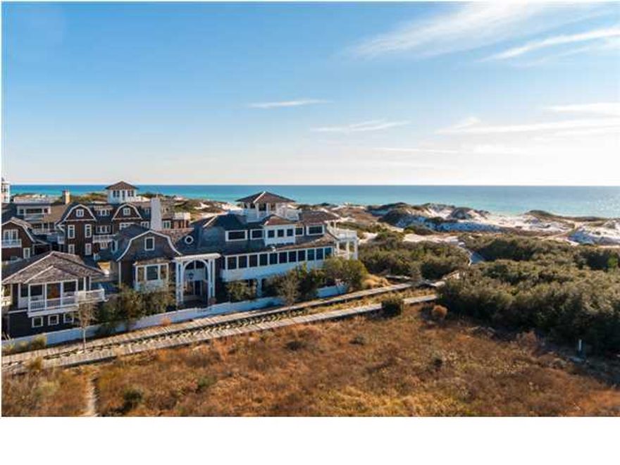 This Gulf-front home in WaterSound Beach, recently featured in Decor magazine and also featured in the NY magazine The Week, is the 4 year-long collaborative work of Atlanta Architect Kenneth Lynch, local Interior Designer Georgia Carlee & local Builder Mark Breaux. The original owners envisioned a legacy home to be passed down through the generations. Improving upon what was already one of the most magnificent homes in NW Florida, the current owners made considerable investments that include the installation of exterior gas lanterns & a Control 4 smart home system. They also enlisted local Interior Designer Paige Schnell to fully furnish all 7,228 square feet with custom pieces which the current owners will consider selling. The only community along 30A to significantly retain the