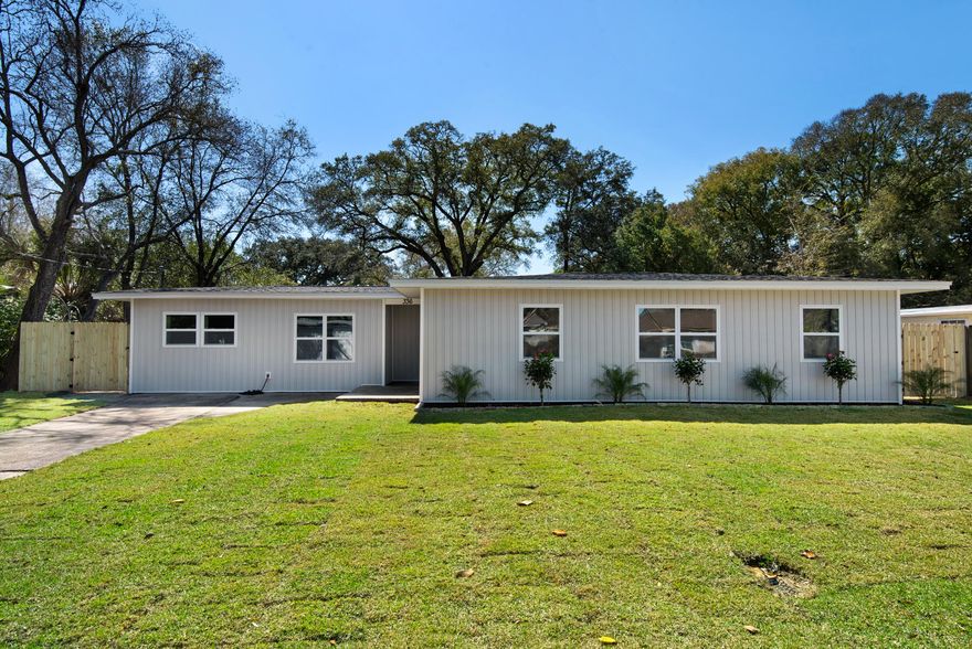 Completely Renovated & Move-In Ready! County deemed effective year is 2010. This stunning 5 bed/3 bath home has been fully renovated from top to bottom, featuring updating electrical wiring, new insulation, drywall, plumbing, roof, HVAC, flooring, windows, and more. Every inch of this home has been thoughtfully upgraded.  Enjoy a brand-new kitchen with sleek cabinetry and stainless steel appliances. The bathrooms have been beautifully redesigned with high-end finishes. Freshly painted inside and out, this home is truly turn-key and ready for its new owner.