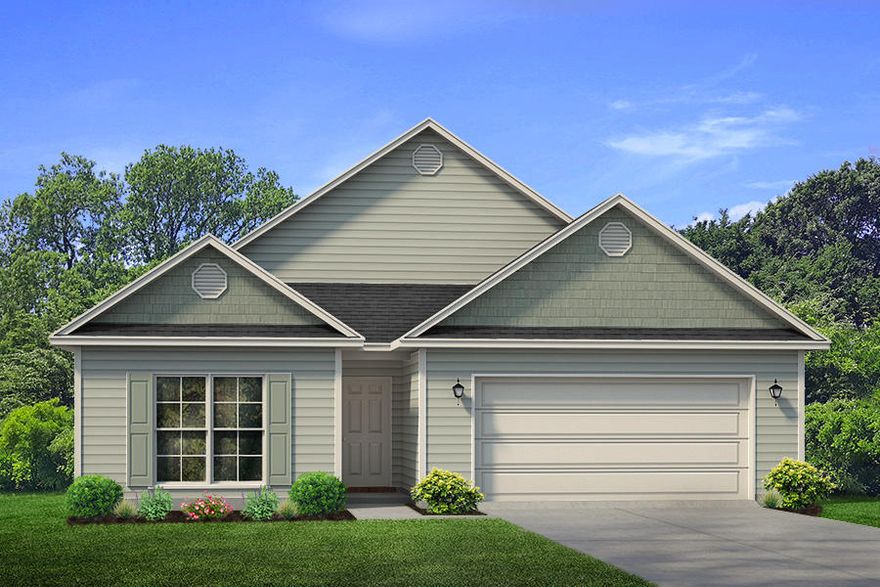 The STUNNING Delray plan now available! This home certainly has the WOW factor from the very moment you walk into the door. Bright and very open kitchen with fabulous island featuring bar seating & storage on both sides and large corner walk-in pantry. The Great room is open to the kitchen which makes this home PERFECT to entertain! The 23 ft covered back porch overlooks state woodlands for peaceful and private views. Master bedroom is extremely spacious and separate from the 3 guest bedrooms. Master Bath is complete with His and Her separate closets and a large tiled walk-in shower with bench seat and lengthy double vanity. LED lighting, NEW Smart Home package, Kinetico water filtration, solid surface counter tops, EVP flooring, all backed by builder and structural warranties