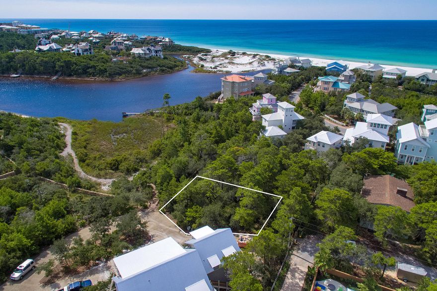 This Block 2 homesite will offer Gulf and lake views and will have a Type III house as indicated in the Draper Lake design code. Further information regarding a Type III house is available upon request. This property can accommodate a 3,500 square foot home and a 500 square foot carriage home for a total of 4,000 square feet. This site is located on the west peninsula of Draper Lake Coastal Village. The west peninsula boasts 5 green areas for common use, a community pool, ample walking paths, a community boat dock and a 40-foot observation tower capturing panoramic views that include the emerald waters of the Gulf of Mexico.