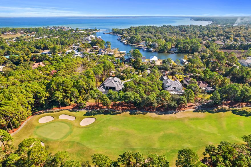 Fantastic lot Located on the 4th Green of the the highly coveted  Preserve at Burnt Pine Golf club, within Sandestin Golf and Beach Resort. Burnt Pine is a private golf course within the resort, that offers beautiful white sand beaches, 4 award winning Championship golf courses, a fantastic tennis center, a 113 slip full service marina, and many hiking and biking trails. Grand Boulevard with its plethora of dining, shopping, and play is also short golf cart ride away. Come enjoy all of the many things Sandestin has to offer! The seller also has a set of home plans that will convey with the property.