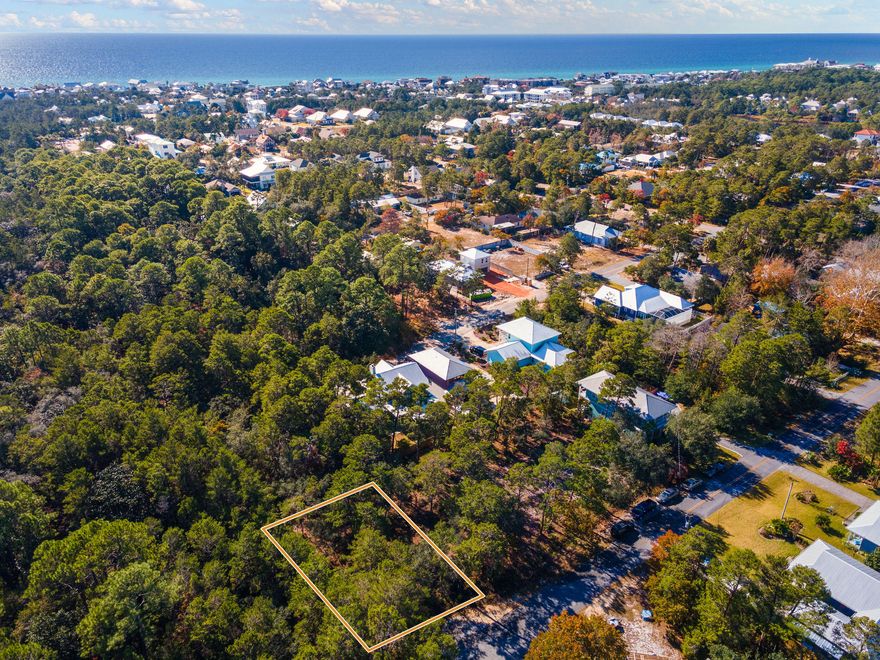 LOCATION! LOCATION! LOCATION! One of the most desirable lots left in the beautiful Community of Gulfview Heights off of 30A. NO HOA! Gulfview Heights is one of the last communities left on 30a with that Old Florida Charm where you can build your dream home!!!PRIVACY! This lot offers you a huge amount of privacy being on a corner lot on the end of the street beside Florida's beautiful natural foliage. Just a short golf cart or bike ride to the beautiful beaches and amazing restaurants 30A has to offer, this lot has the potential to be an amazing rental property that can generate income!
