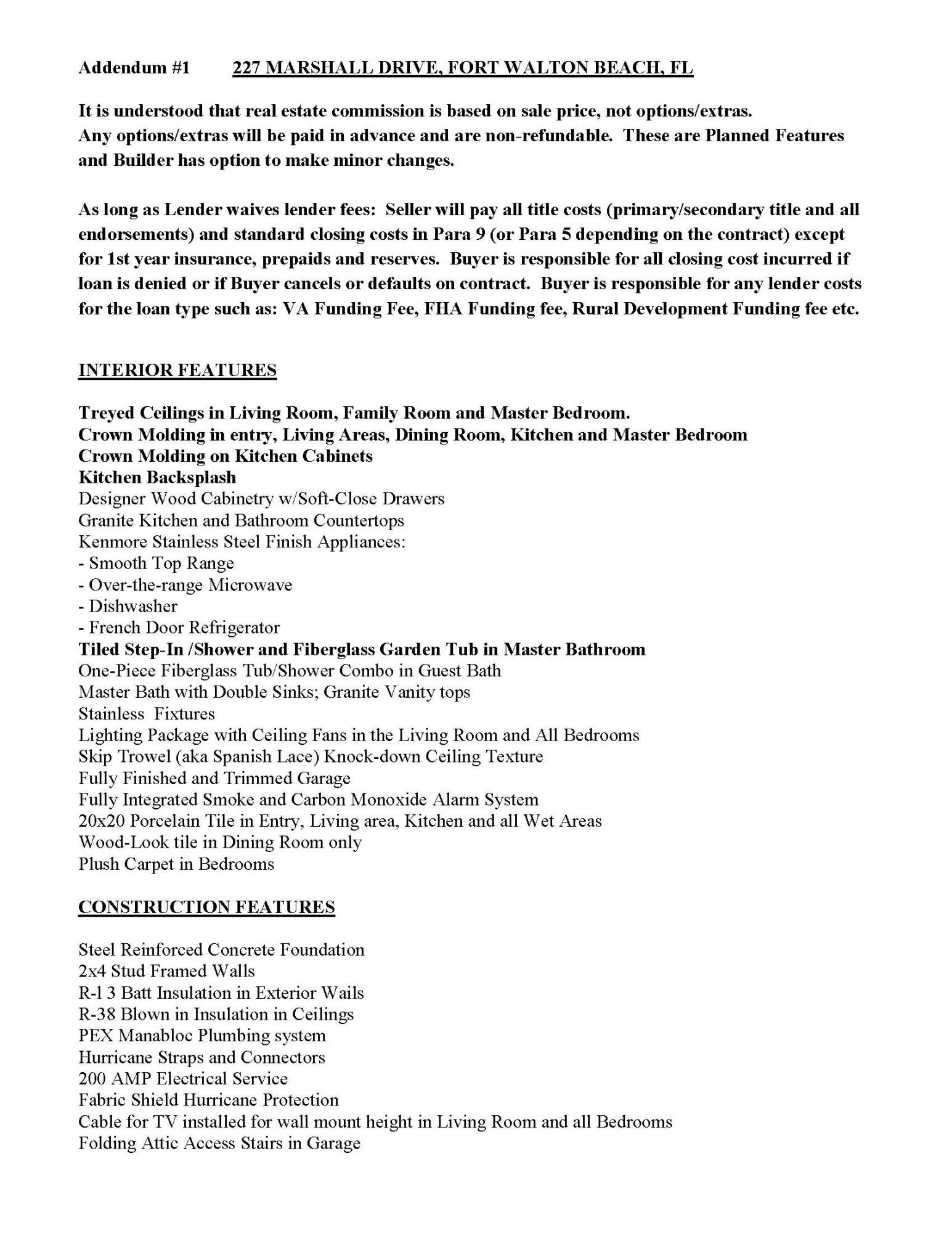 GARNIER BEACH - Residential