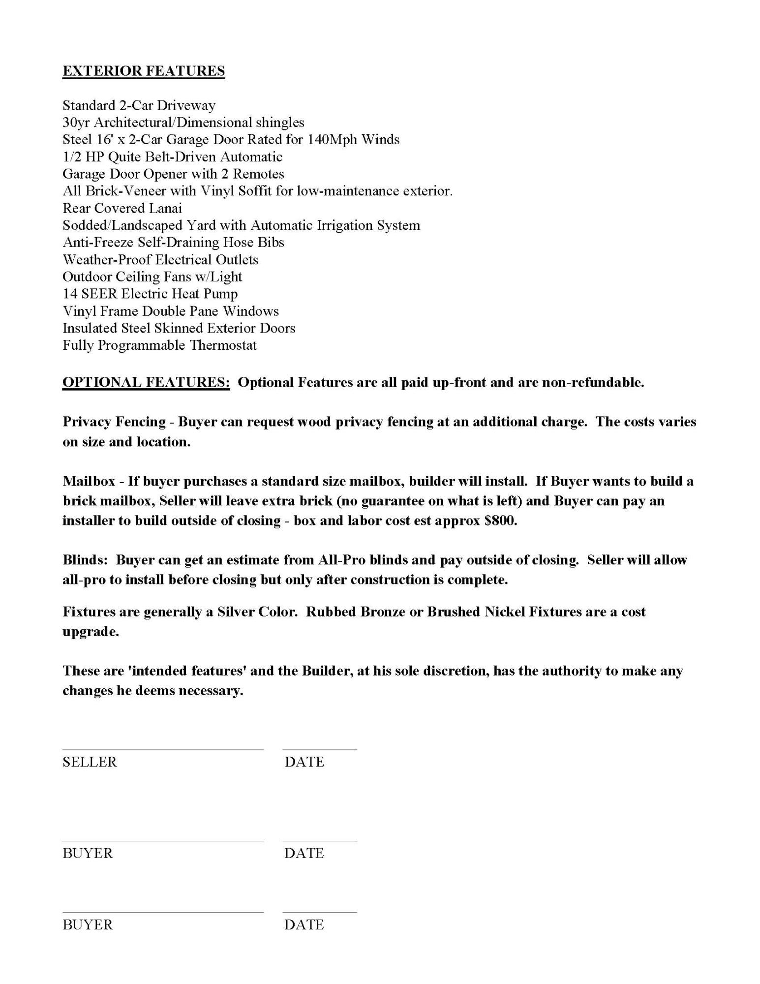 GARNIER BEACH - Residential