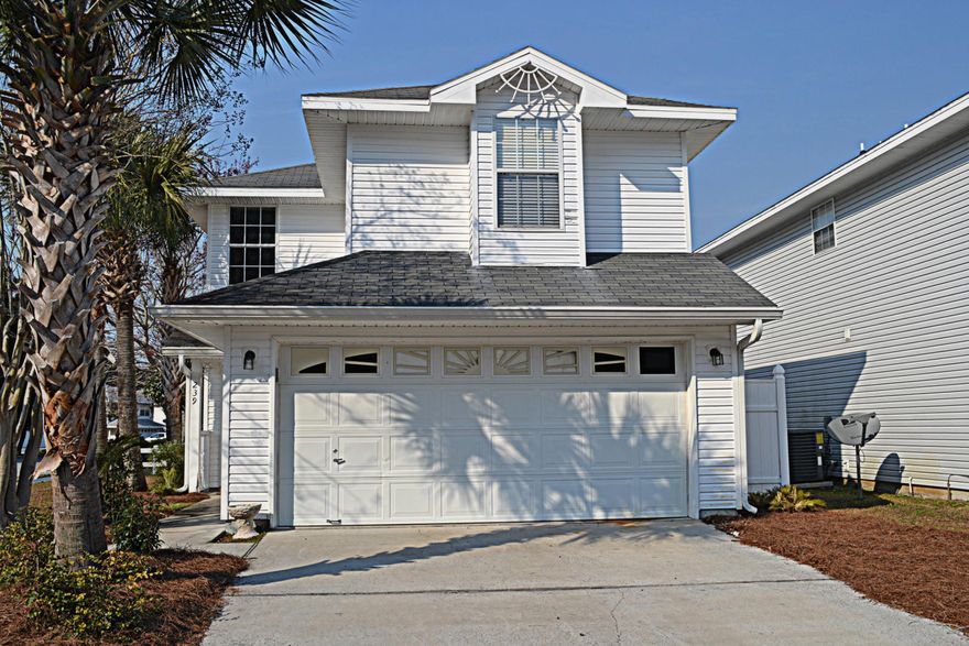 WOW! This 3 bedroom/ 2 bathroom home is located in a beautiful neighborhood that offers a common area, perfect for family fun activities or taking a relaxing walk along one of the neighborhood nature trails. There is an open floor plan on the first floor, offering a great space for entertaining or enjoying alone time. The kitchen has stainless steel appliances and granite counter tops. On the second floor you have your master bedroom with a large walk in closet and double vanity in the bathroom. Also, on the second floor are 2 more bedrooms and a full bathroom. All rooms have ceiling fans. This house is located in close proximity to fantastic restaurants. You don't want to miss out!