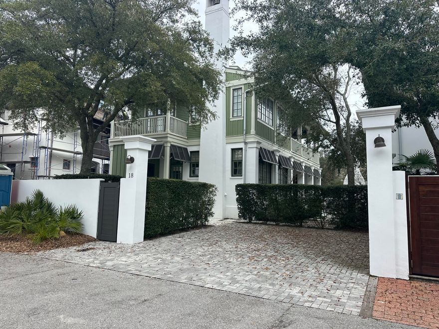 Welcome to 18 N Belize Lane, a Rosemary Beach classic home south of 30-A on Boardwalk B.