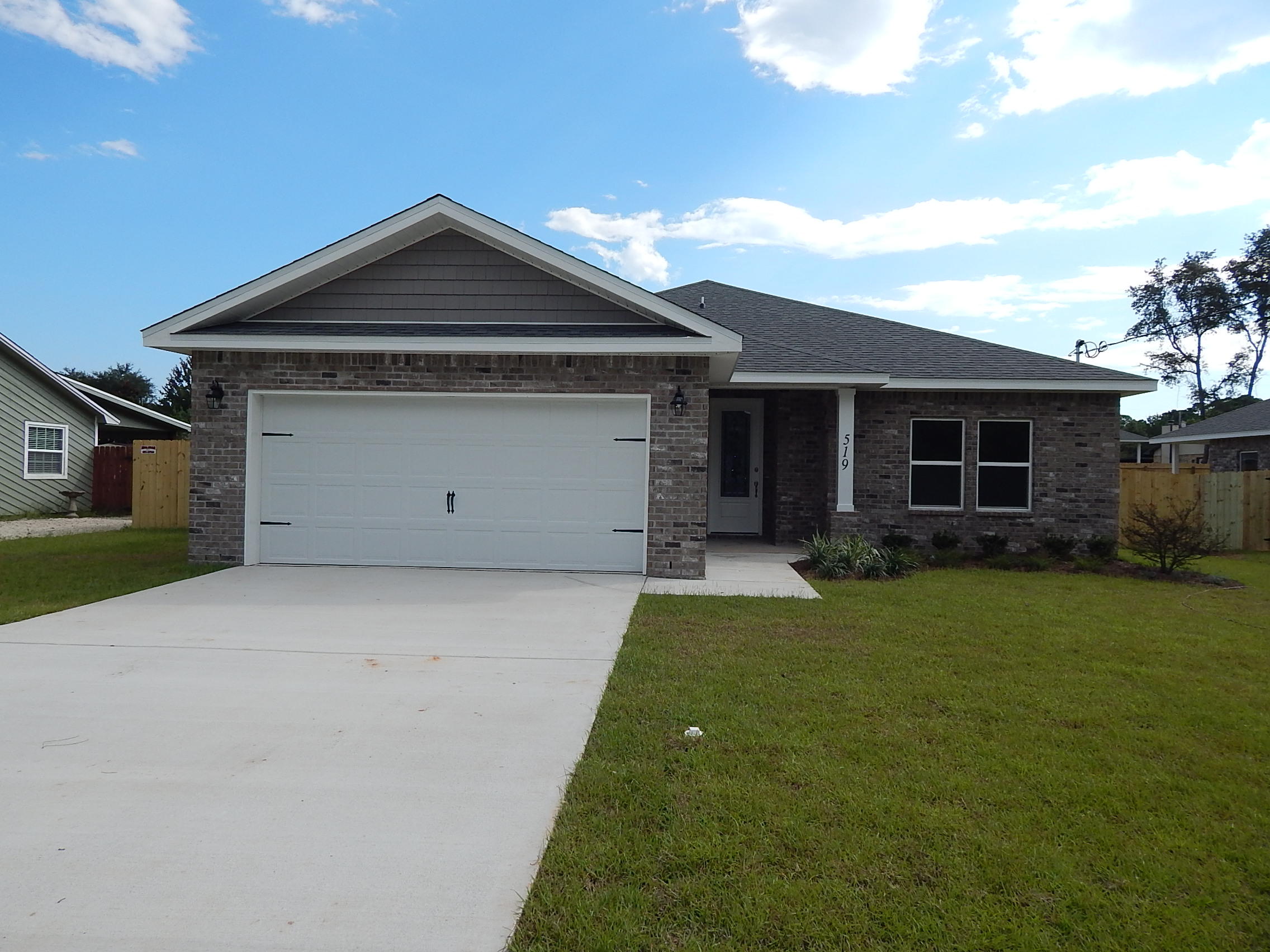 COMPLETION BY EARLY NOVEMBER 2020! SAVE MORE BY BUYING NEW! LOWER INSURANCE & LOWER UTILITY BILLS! With a full price offer, Builder pays all closing costs except for lender fees, credit report, prepaids/ins, reserves. See details in agent notes. Located close to Bases, Beaches and Shopping!!! This Affordable BRAND NEW HOME is Loaded w/Extras! This home has Granite Countertops in Kitchen, a Breakfast Bar, Wood Cabinets, Quality Fixtures, 10x20 back porch, wood look tile floors in foyer, kitchen, baths and Laundry Room. Master Bedroom is nicely sized. Master Shower will be Tiled.