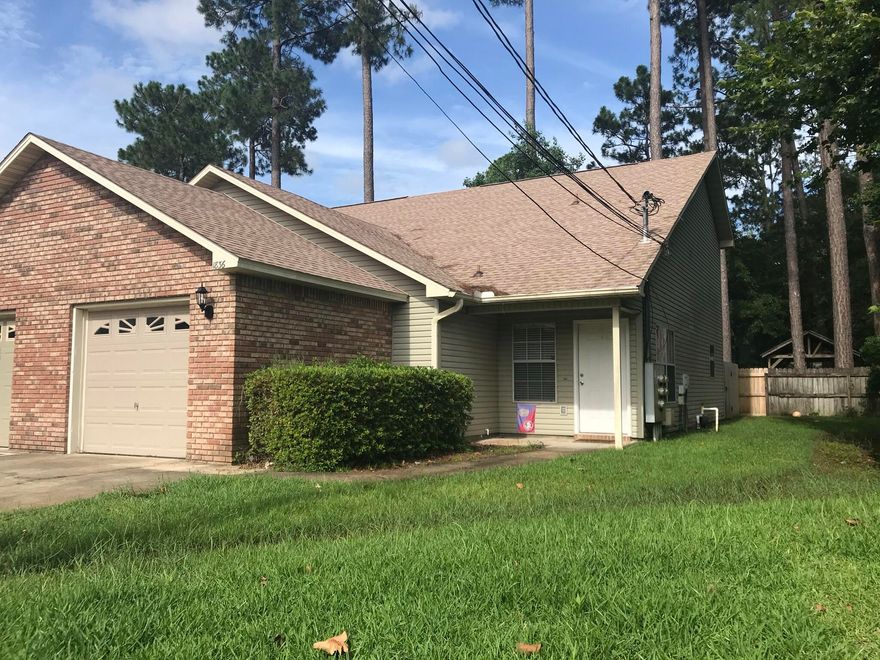 This is it!  Move in ready in sought-after Blue Ridge Estates.  3 bedroom, 2 bath, END-UNIT townhome with one car garage!  New roof in 2020!  Kitchen appliances new in 2020! AC - 2019! New LVP flooring! New 2' blinds throughout! Lots of new ceiling fans & light fixtures! Remodeled 1st floor bath! Great floor plan with first floor master bedroom.  Living room with vaulted ceilings. This is a great neighborhood with convenient access to Hurlburt and Eglin.  Don't miss out!