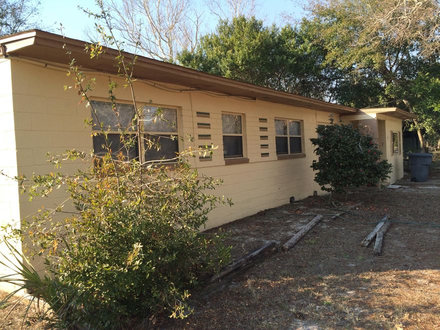 Centrally located! Close to shopping, the beaches, parks, and more! This home has a HUGE yard. There is plenty of room for a pool if you wanted to add one - or room to expand your home! 3 bedrooms, 2 bathrooms, a living room, family room, and a breakfast area! Must see! (buyer to verify all measurements)