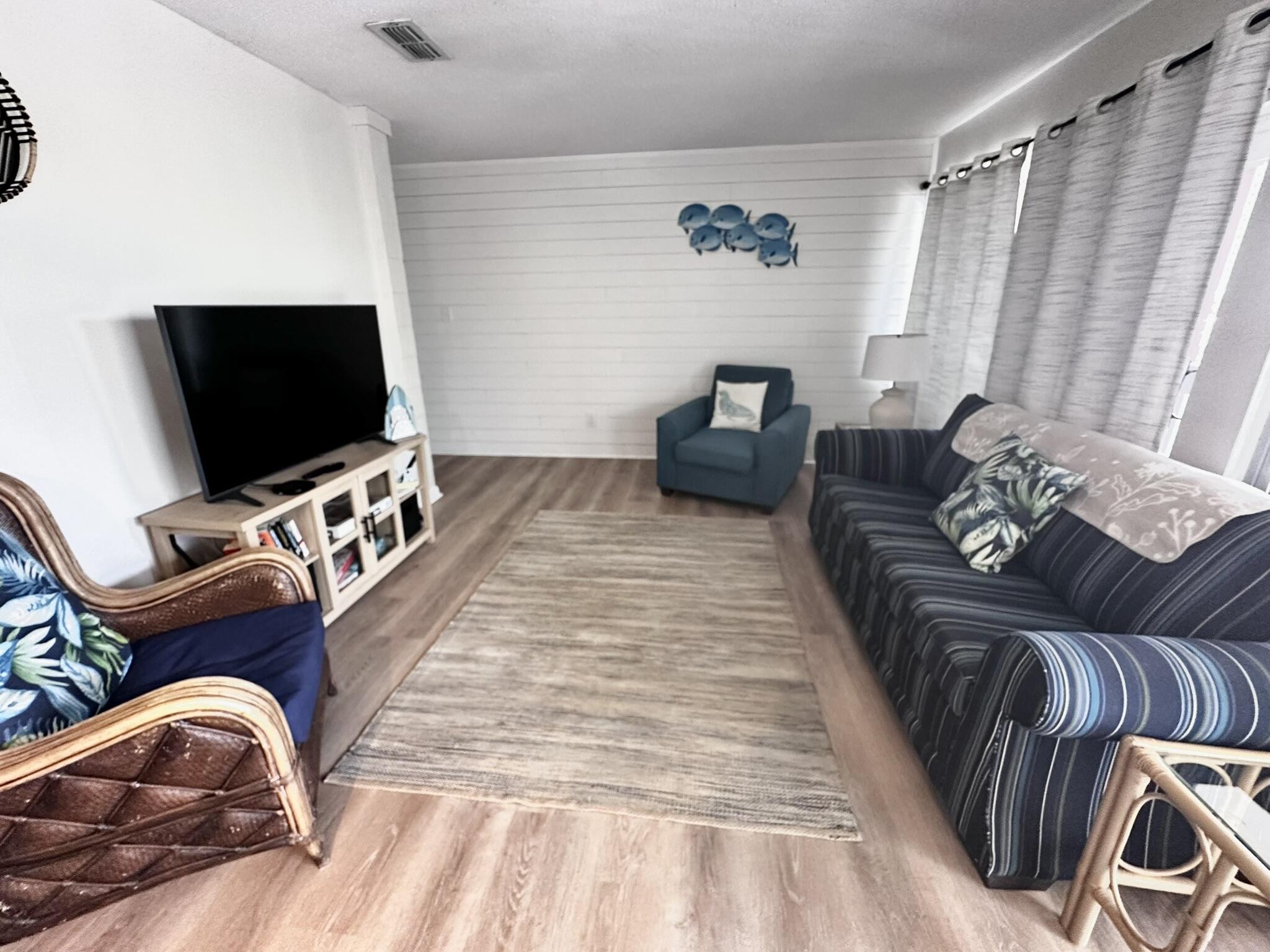 Gulf View Condo For Rent Long Term Available August 1st. Rent includes internet, water, sewer. Tenant pays electricity only. This is 1 Bedroom 1 Bath condominium with balcony and washer/ dryer. Located Upstairs. Condo is Fully Furnished. Free Parking. Gated Community with 3 swimming pools and tennis/pickleball court. Security deposit required. Contact 850-533-7885