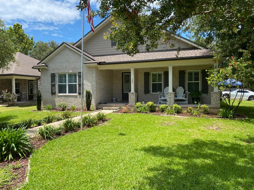 Craftsman Style 2014 Built Randy Wise Home in the HEART of DESTIN!~ Just Minutes from all the FUN Destin has to Offer!~ Features include: Brick Exterior with Hardie Trim / Low E Windows / Open Floor Plan / 9' Ceilings / Plantation Shutters / Oversized Base & Trim / Wood Laminate / Tile and Carpet / Granite Counters / Pantry / Stainless Appliances / Soft Close Cabinet Drawers / Smooth Ceilings / Breakfast Bar / Ceiling Fans Throughout / Tiled Shower & Separate Tub in Master Bath / Laundry Room w/Sink Connects to Master Bathroom / Large Master Walk-in Closet / Pavered & Privacy Fenced Back Yard / Covered Front & Back Porches. Beautifully Landscaped Yard has Peach / Plum / Persimmon / Meyer Lemon Trees! Approx 4 Blocks (less than 1 mile) to the Destin Harbor .. Let the Family FUN Begin! Buyer to Verify all Dimensions & Information!~