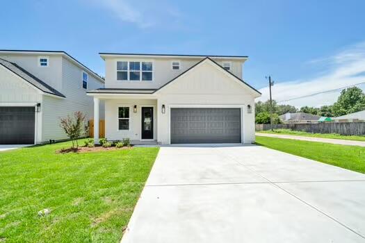 $20,000 ''anywhere money''! Use toward interest rate buy down, closing costs and/or price reduction! NEW thoughtfully designed home in Bluewater Bay boasting 4 bedrooms, 3 1/2 bath and 2442 sq ft of living space! Enter through the spacious foyer to find a great room boasting a living area, dining area, and kitchen on the main floor. Kitchen features quartz countertops, shaker cabinetry, stainless appliances including gas range and refrigerator. There is also a large pantry with custom wood shelving and a nice sized laundry room. Upstairs is a show stopper with a massive bonus/living area, 3 large bedrooms and 3 full baths. Two of the bedrooms have a full jack-n-Jill bath with the 4th bedroom utilizes the 3rd full bath. Practical features include landscape package, tankless water heater, flooring, gutters and more.