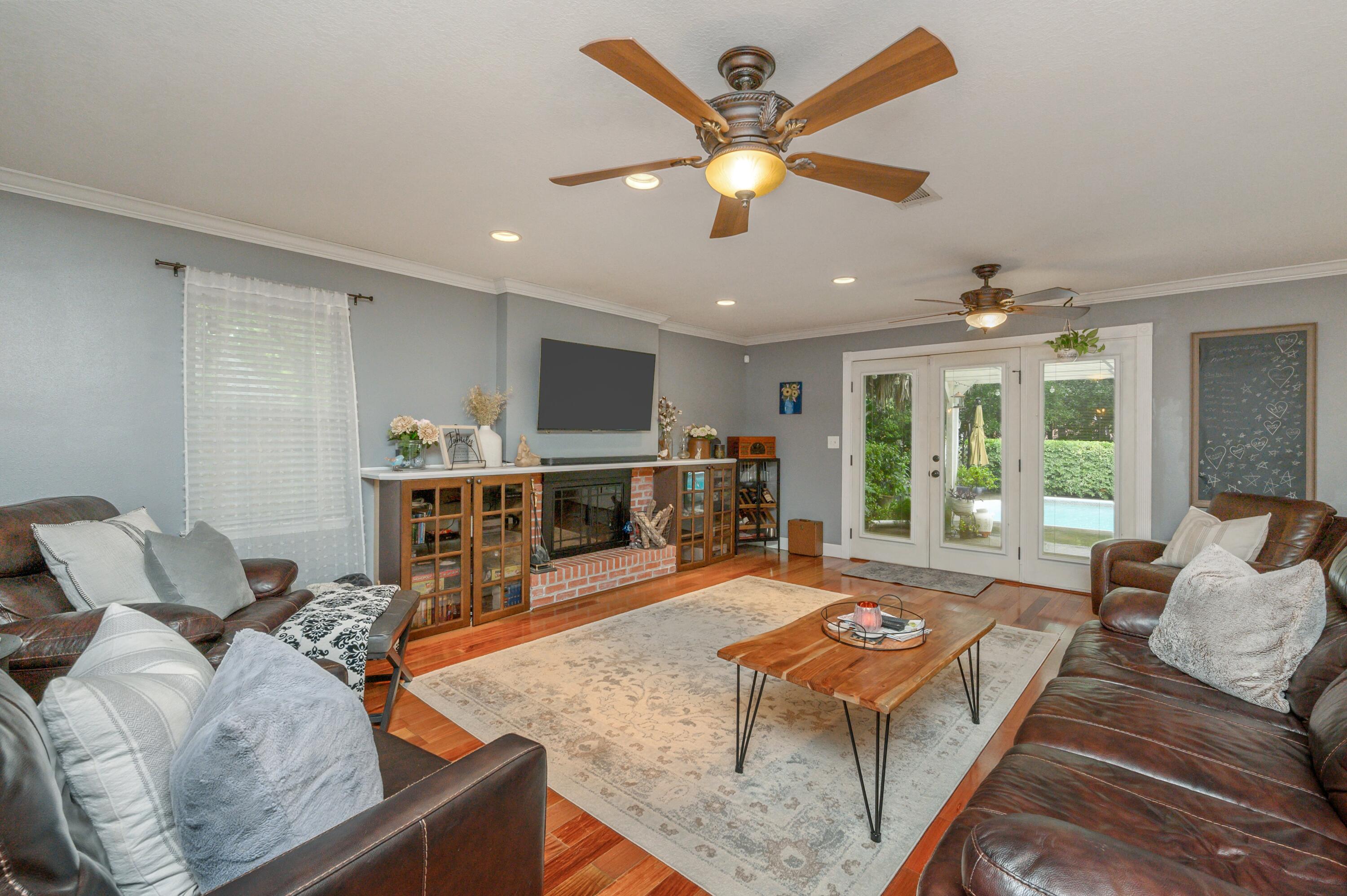 This stunning POOL home is located in the desirable neighborhood of Kenwood Estates and is ideally situated on a lot that offers backyard access to both Kenwood Park and Kenwood Elementary. Head inside and prepared to wow'ed. The kitchen offers stainless steel appliances, a pot filler faucet, and ample cabinet space. The livingroom is generously sized with a wood burning fireplace. The master suite is spacious with a dual vanity, stand-up shower, and a jetted tub. The backyard is truly an oasis with a covered porch and a large in-ground pool surrounded by well sculpted shrubbery. This home also offers a large shed in the backyard for plenty of storage.