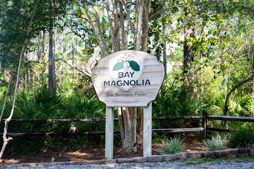 Half-acre vacant lot located in Bay Magnolia in historic Point Washington.  Flood Zone X - survey available.  Ideal for building a beautiful primary residence, this lot is situated in one of the most desirable locations in the area.  Buyer to verify all dimensions.