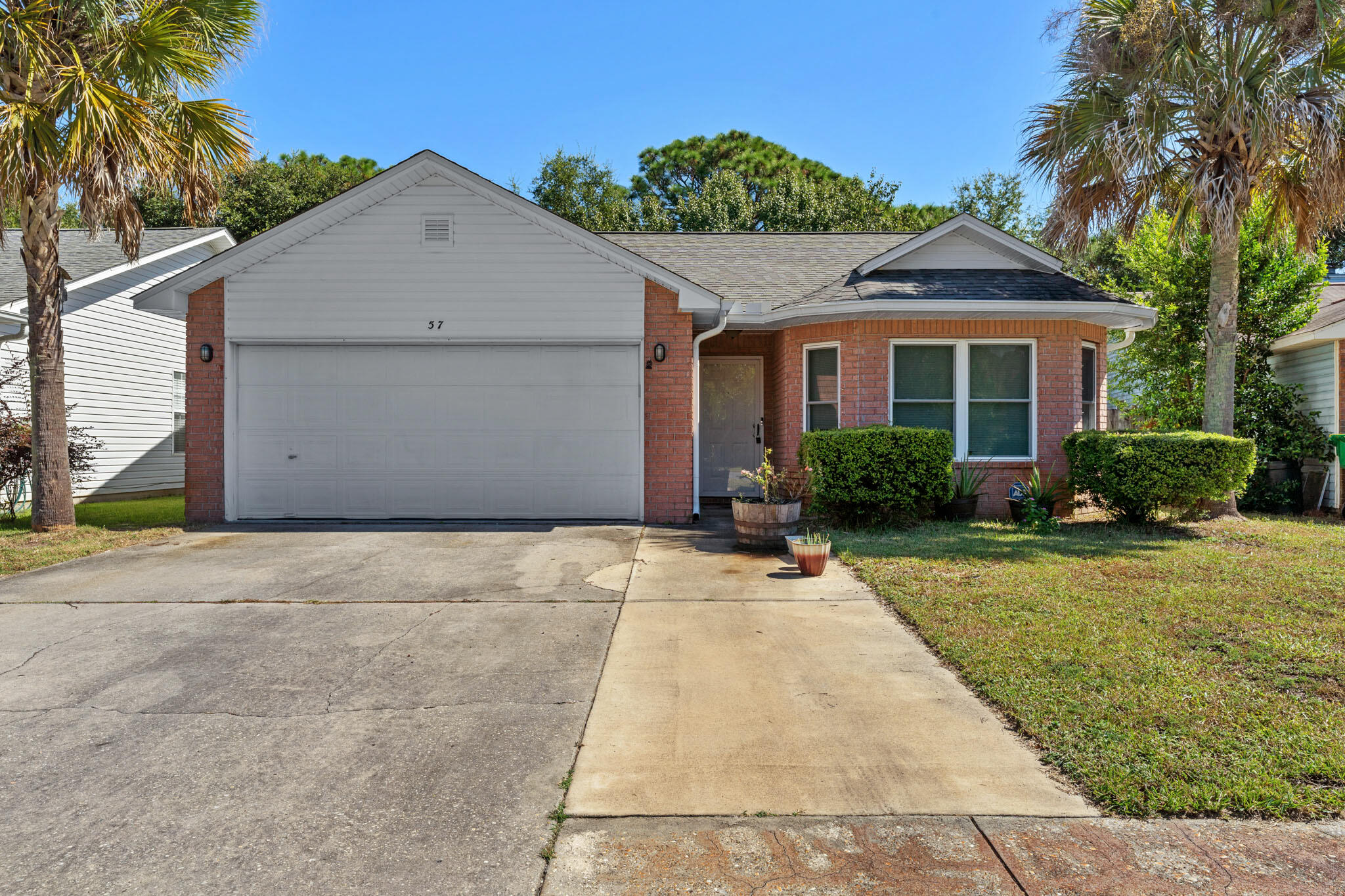 GORGEOUS home in a GREAT LOCATION just minutes to Hurlburt Field & Eglin AFB, shopping, and restaurants!!! Spacious living area with high cathedral ceilings, a gas log fireplace, and French doors leading out to the patio that is perfect for grilling. The formal dining room is complete with large bay windows. The kitchen is nice and bright with vaulted ceilings, a large pass-through to the living room, lots of cabinets , granite countertops, and a pantry for extra storage. Primary bedroom has a spacious bath with double vanity, garden tub, linen closet, and a walk-in closet. Two additional bedrooms and a full bath complete this perfect package. Privacy Fenced backyard. Call for more info!