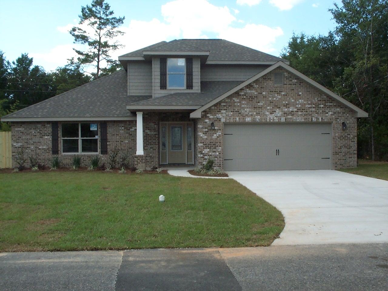 BRAND NEW, ALL BRICK, 4BR, 3BA, 2 STORY is complete and ready for YOU! There is foam insulation between floors for soundproof and energy conservation in addition to each floor having its own HVAC system for your comfort. Master Suite and BR 2 of 4 are downstairs. Privacy of Bedrooms 3 & 4 upstairs with a full bath having a 6' long double vanity. All bedrooms are wall-to-wall carpet. All bathrooms and laundry room have 20'' square porcelain tile. Rest of living area has beautiful hardwood laminate flooring for easy cleaning and less allergy. Downstairs ceiling are 9' height and have crown molding. Large Living Room has door leading out to a 19' long covered porch. All stainless steel kitchen appliances included. Kitchen has island bar. '' for add'l information, please click (more)