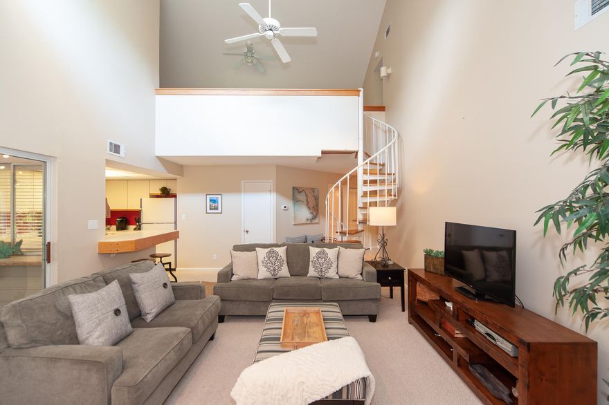 Short stroll or bike ride to the uncrowded Hidden Dunes private beach. Plug in and play! This spacious 3 bedroom 3 bath residence is being offered fully furnished and is rental ready. Open and functional floor plan with soaring ceilings is bright and airy. The spacious master bedroom suite is on the first level as well as an additional guest bedroom. The 3rd guest bedroom is located on the second story loft and provides the perfect amount of privacy for you and your guests. Escape after a day at the beach to your large screened balcony where you can enjoy coffee, a glass of wine or dinner with friends and family. This cozy cottage has excellent location within the resort. A pool and children's playground are right out your back door. The beach walk over is less than 5 minutes from