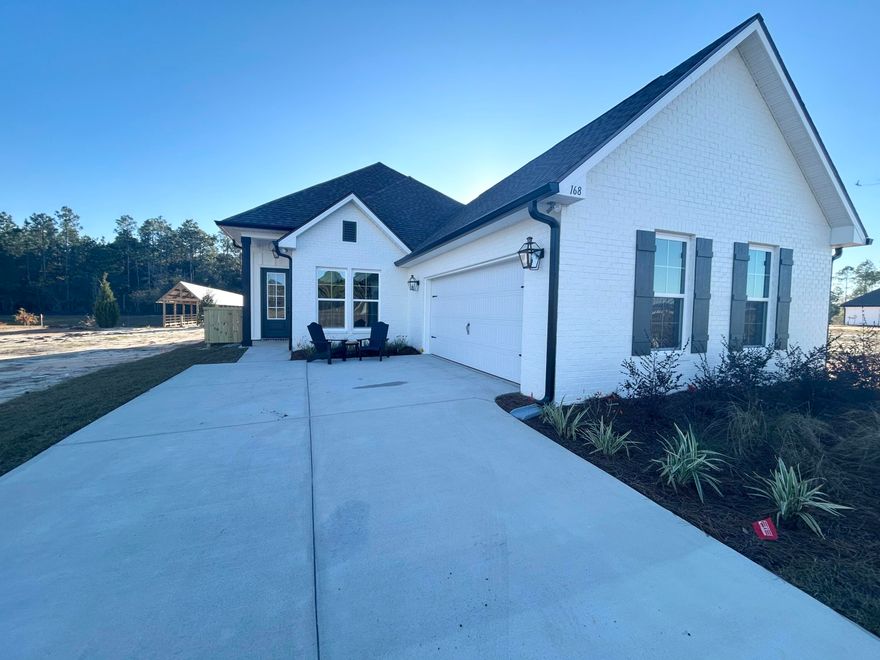 The AUBRY III G in Natureview community offers a 4 bedroom, 2 full bathroom, open design. Upgrades added (list attached). Special Features: double vanity, garden tub, separate custom tiled shower, and walk-in closet in master bath, tray ceiling in master bed, walk-in pantry, covered rear patio, undermount sinks, LED lighting, crown molding, ceiling fans in living and master, framed mirrors in all baths, smart connect WIFI thermostat, smoke and carbon monoxide detectors, landscaping, architectural 30-year shingles, flood lights, and more!Energy Efficient Features: water heater, electric kitchen appliance package, vinyl low E windows, and more! Energy Star Partner.