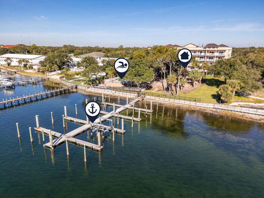 STOP DREAMING. START LIVING. This is YOUR Moment to OWN Waterfront Paradise in Historic Ft. Walton Beach! Forget everything you thought you knew about condo living. This isn't just a 3-bed, 3-bath unit; it's a 1,833 sq ft POWERHOUSE of luxury, nestled in the heart of the most coveted gated community in Historic Downtown Ft. Walton Beach. DEMAND the lifestyle you deserve. Imagine: Launching your boat from your PRIVATE MARINA. No waiting, no hassle, just pure, unadulterated waterfront freedom. Dominating your evenings with breathtaking, unobstructed views of the historic Indian Mound and explosive fireworks displays, all from your expansive, jaw-dropping patio. Dipping into the resort-style pool whenever the mood strikes, or grilling up a feast in your exclusive BBQ area. Walking out your door and instantly immersing yourself in the vibrant, electric energy of Downtown Ft. Walton Beach. Art, dining, shopping - it's all at your fingertips. This isn't just a condo. It's a statement. A statement that you refuse to settle for anything less than extraordinary. Wake up to the gentle lapping of waves, spend your days exploring the rich history and vibrant culture, and end your nights with sunsets that will redefine your definition of "spectacular." This opportunity WILL NOT LAST. This is your chance to seize a piece of paradise, to claim your slice of the ultimate waterfront lifestyle. STOP WAITING. START LIVING. CALL NOW to schedule your private showing and experience the magic for yourself. This is your moment. DO NOT MISS IT.
