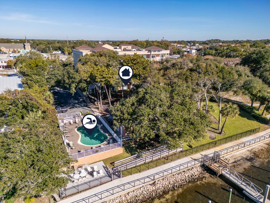 Unbeatable Price Drop! Your Waterfront Paradise Awaits! The opportunity you've been waiting for has arrived now with a $60,000 price reduction! Don't miss your chance to own a stunning piece of waterfront luxury in the heart of Historic Downtown Ft. Walton Beach. This isn't just your average condo; it's a gateway to an extraordinary lifestyle. Featuring 3 spacious bedrooms, 3 full baths, and over 1,800 sq ft of sophisticated living space, this residence offers both comfort and elegance in an exclusive gated community. Imagine launching your boat from your private marina within minutes--embrace the freedom of waterfront living. Your expansive patio provides an incredible front-row seat to awe-inspiring sunsets, views of the historic Indian Mound, and spectacular fireworks displays. Every day is an opportunity for new adventures.

Relax by the resort-style pool, gather with friends at the dedicated BBQ area, or step outside to explore the vibrant downtown scenejust a short walk away, with top dining, art, and shopping options.

This exceptional opportunity won't last long. The price is right, and the lifestyle is unparalleled. Stop dreamingstart living today!