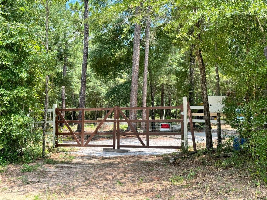 This is your chance to build your new home and build equity in this fast growing area.  Cleared Lot, Fully Fenced, Foundation already in place with house plans available (2 bedroom, 2 bath, island kitchen) or demo the foundation and start again with your own floor plan, storage barn just needs to be closed in. Water meter already in place. Previous survey, before improvements, is available. Lot cannot be split.
