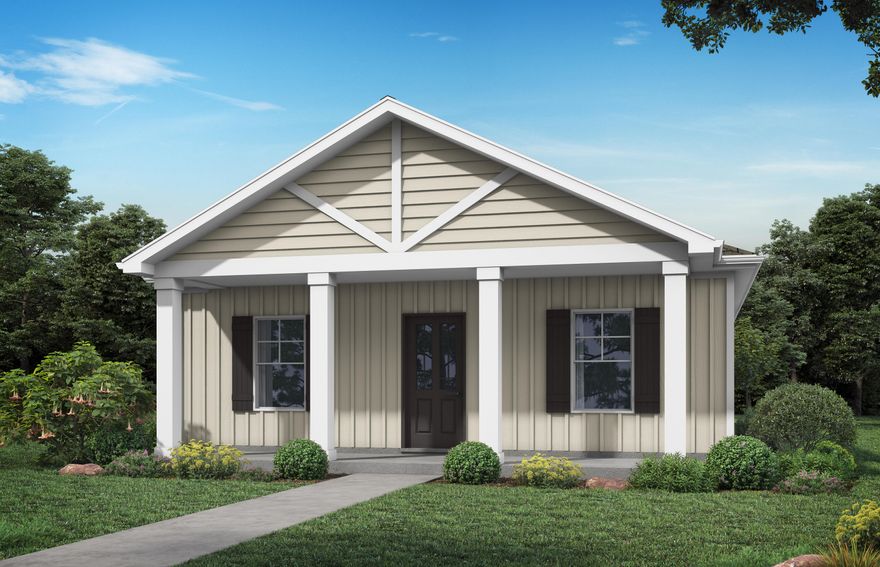 Welcome home to Florida living at its finest. You'll immediately fall in love with the warmth & unparalleled design of our gorgeous open plan home with 3  bedrooms and 2 full baths on one level.. Entertaining is a breeze as you and your family and friends gather outside on the Game Day porch which includes a 225 square foot covered porch with exterior wood burning fireplace, fan, electrical & cable outlet. Located in the growing community of Owl's Head East, your new home provides the convenience of location to many neighboring cities & beaches. The open green space, walking trails, and spring-fed lake complete the ultimate Florida lifestyle.