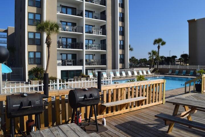 This is a well cared for two bedroom on the Gulf of America. A vacation favourite, with new vinyl floor planking, updated kitchen and baths. Reserved parking next to the elevator, with easy access. Sellers have taken great care of this unit and even though it is listed at 'AS IS' we feel that you won't find anything to complain about.