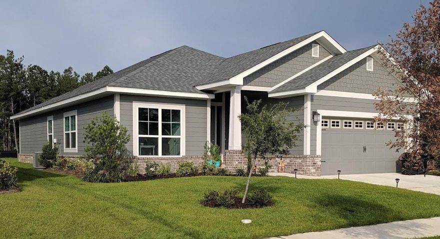 1820 SF Craftsman. This home is currently under contract with completion scheduled for May 2020. Subdivision model home has the same floor plan as this home and is open afternoons daily. Lafayette Creek Landing is a 70 acre, water access neighborhood. Pool and clubhouse are now under construction and the subdivision will become a gated community at a later date. Just a 15 minute drive south on Hwy 331 to Santa Rosa Beach! 4th bedroom has a closet and can be used as a study or ''bonus room''. Granite tops in kitchen and baths, COREtec Pro Plus vinyl plank flooring throughout. Master bath includes a garden tub and separate shower with glass enclosure.