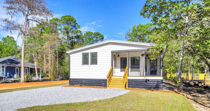 New construction home in the heart of Point Washington. This home features an open concept, eat in kitchen, butler's pantry, mudroom, and an oversized master suite. Located just minutes from Grayton Beach and 30A. Biking and hiking trails of Point Washington State Forest at your doorstep. Just blocks from kayaking, paddleboarding, and more on Choctawhatchee Bay. This listing includes the existing home and the adjacent lot, which has had all site work completed.