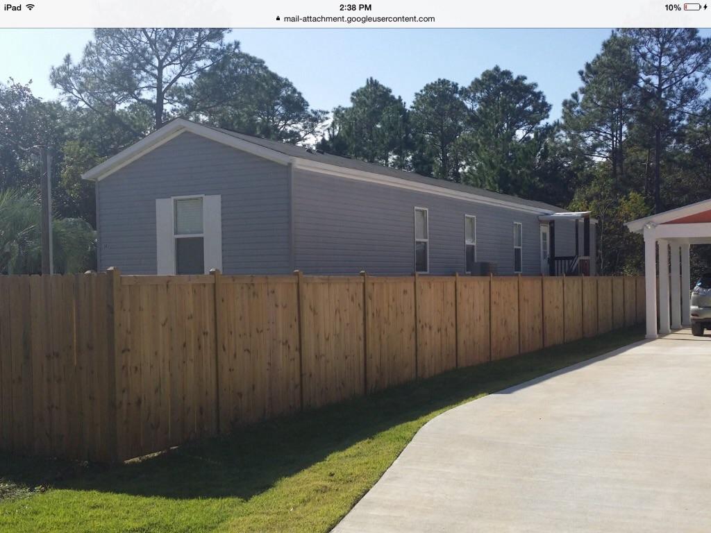 Practically new-built in 2014. Extremely nice, move in ready, 3 bedroom 2 bath Mobile home. Spacious kitchen w/ Island, pantry, electric stove, nice cabinets, tile backsplash and plenty of room for guests.Open Dining/Living room combo.Master bedroom on opposite side from 2 other bedrooms. Master has Garden tub, double vanities, Separate shower and walk in closet.76 ft. length x 16 ft. wide. Fiberglass insulation in floor, exterior walls & ceilings.Gulf Place entertainment area, restaurants, Public beach access, 30A and Grand Blvd. within a few miles!Call me to tour this wonderful home.Following items do not convey: Decorative ceiling fan in LR. Will replace with original.Chandelier in 1st BR to left. Replace w/ original. Refrigerator, Washer and Dryer do not conv