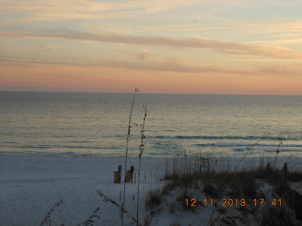 Wonderful 3 bedroom unit located directly across Scenic 98 from the Gulf with deeded access to the beaches! Walk ''forever'' along the beach front. Living areas are tiled for those sandy feet! One bedroom and full bath is downstairs. The other two bedrooms and baths are upstairs. The upstairs master has a 'kitchenette' wall with a sink and the facilities for a mini-refrigerator and microwave. Distinct possibilities to create an upstairs 2 bedroom studio apt. Wonderful for rentals. The complex's facilities also offers a community hot tub and BBQ picnic area. Buyers to verify all information. Royal Seaesta HOA, Southern Assn Mgmt, carolw@gosouthern.com, 850-269-9936.