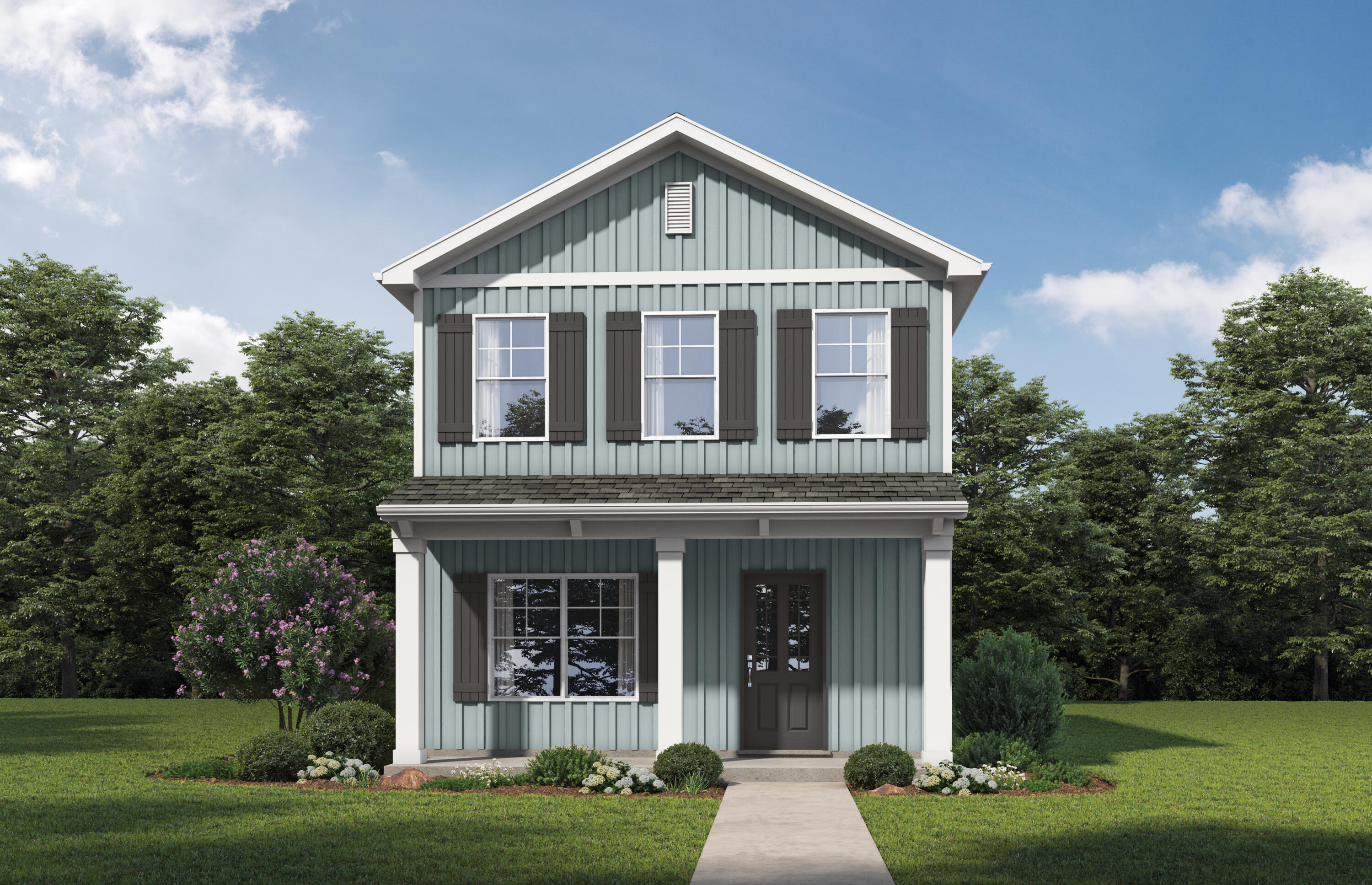 Welcome to The Cordial in Owl's Head East! With all the comfort of new construction, you'll love the features and quality this home has to offer. Sit on your covered front porch or relax in private on your back patio. With 3 bedrooms and 3 full bathrooms, everyone has their own space. The primary bedroom has its own walk-in closet, tray ceilings, and granite in bathroom. With an open floor plan, LVP in main areas, ample parking, and home warranty, you will love this new home. Owl's Head East has a beautiful park space with walking trails and a gorgeous spring fed lake.