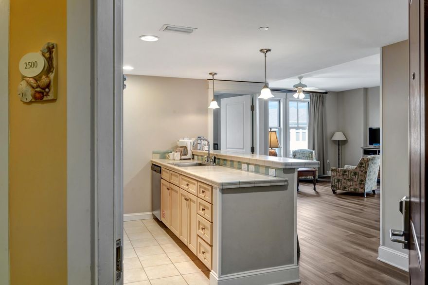 FALL RENTAL!  FULLY FURNISHED WITH ALL UTILITIES INCLUDED!! Available as early as 8/01/2026 for a 6 MONTH LEASE! This spacious true 2 bedroom 2 bath condo on the 5th floor of the Grand Sandestin features Bay Views from the balcony, living room and master bedroom and open floor plan. Come see what all a resort community has to offer; located right next to shopping, dining and live entertainment at The Village of Baytowne Wharf.