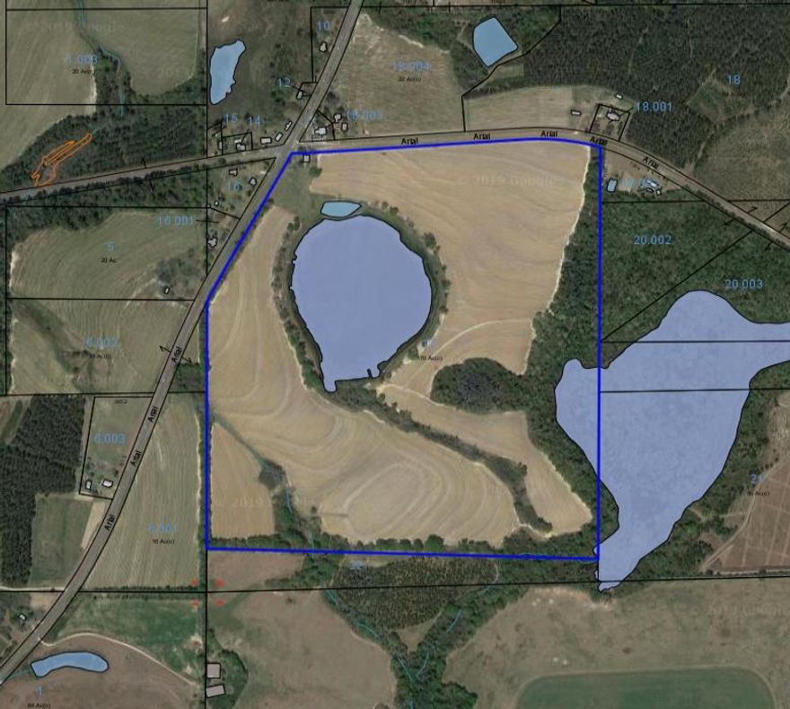 170 Acre Farm in Wing Alabama, just north of Baker at the corner off Hwy 4 and Hwy 189, 25 acre lake on property and a catfish pond with bream, bass, and catfish, some of the property is leased remainder of year to cotton growers, property also has a old farmhouse on it that has been well kept, property has been in family a long time. Public water and mineral rights.
