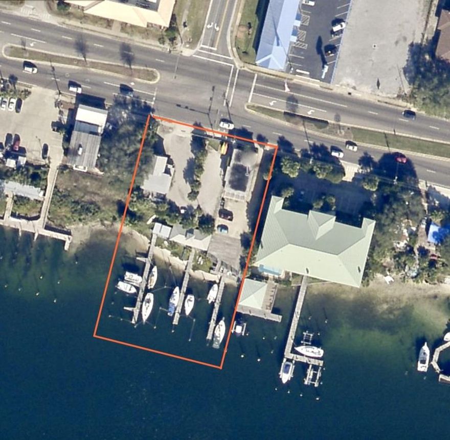 Commercial Marina in Destin FL with 3 buildings totaling 5460sf of office & retail space on the Destin Harbor. The Marina has two 90ft slips, three 70ft slips and six 30ft slips with 26 parking spaces with 150 water front feet and 150 ft on Harbor Blvd. This property is located at the controlled intersection of Harbor Blvd (Hwy 98) and Benning Drive, this intersection sees an average of 43,000 vehicles per day and Destin has over 4 million tourism visitors a year seeking retail and water related activities.The sale of this property includes 546, 580 and 600 Harblor Blvd.