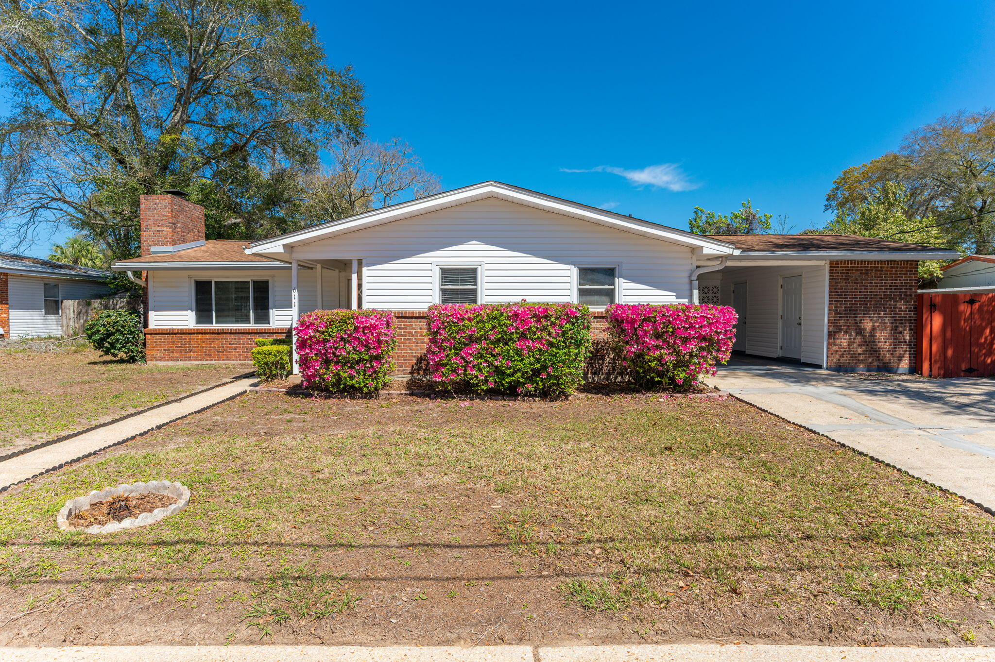 Welcome to this updated 3 bedroom, 2 bathroom house in Fort Walton Beach! This home features a screened porch, perfect for enjoying the Florida weather. The primary bathroom features a walk-in shower for added convenience. With an outdoor storage shed and a large fenced yard, there is plenty of space for all your outdoor activities. The spacious kitchen pantry provides ample storage for your culinary needs. With its great location and modern amenities, this house is the perfect place to call home. Schedule a tour today and see for yourself!