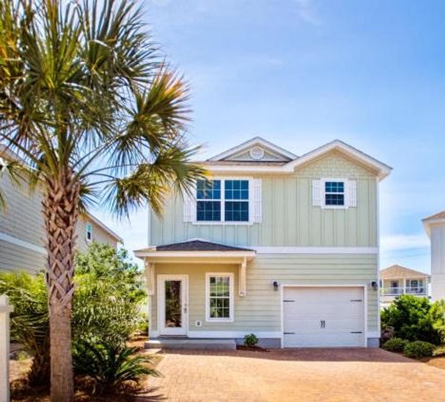 Best priced home in Inlet Beach! Large 2 bedroom 2 1/2 bath with garage, located in walking distance to the beach just west of Hwy 30-A and Rosemary Beach. Great shopping and restaurants!