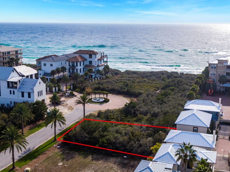 ELYSEE is the BEST INVESTMENT OPPORTUNITY FOR VACANT LAND on SCENIC HWY 30-A!! Located in a gated community, South of 30A between ALYS BEACH & ROSEMARY. Only 19 lots in this PRIVATE SANCTUARY w/ PRIVATE BEACH ACCESS, a 60' x 100' lot, & NO BUILD-OUT time required. Don't miss out on this GREAT OPPORTUNITY to invest in 'your piece of PARADISE' walk to shops, food, & 18 mi bike path. NEAR ECP airporLot 6 available for: $1,199,000 Lot 7 available for $1,349,000 and lot 8 available for $1,749,000 if purchased together $4,199,000