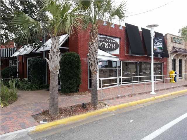 This Class A restaurant space is located in the downtown district of Fort Walton Beach. It's features 3,000 sq/ft that would be a great location for any fine dining or upscale lounge. It has high exposed ceiling and large windows with and outdoor patio for additional seating. There is al. The exterior has been recently updated with brick facade and black awnings over in the windows with a plenty of room along Hwy 98 for signage. It has plenty of parking as it sits along side the city maintained parking lot and adjoins the Landmark Center, a proposed project for downtown Fort Walton Beach with a Home2 Suites as the anchor and just under 50,000 sq/ft of restaurant, retail and office space available and Residential Lofts available as well. $2 cam fee is already included in listed price
