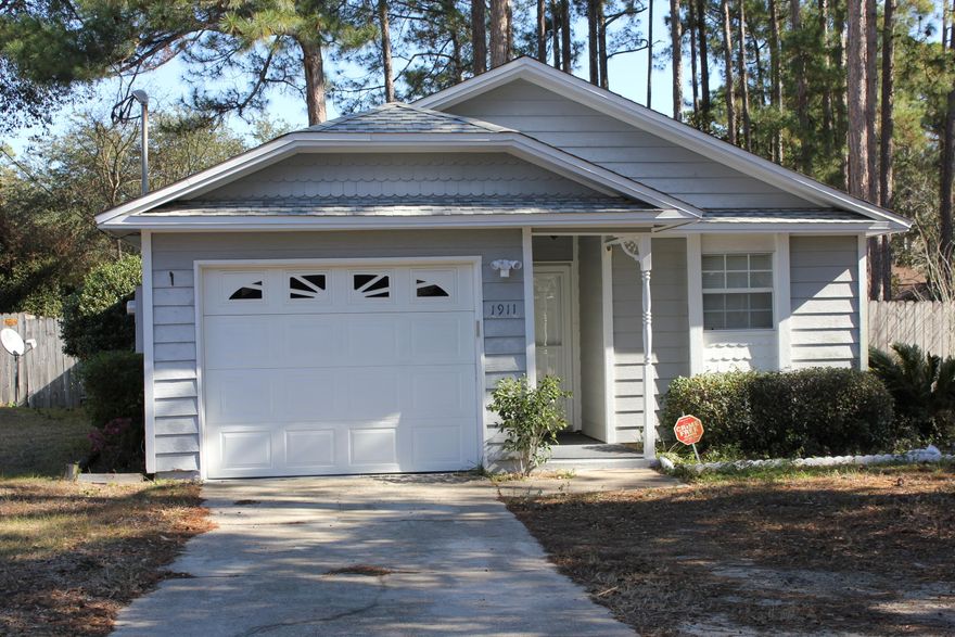 Available April 7, 2020!!!....This lovely 3 bedroom, 2 bath home is nestled on a quiet street in the heart of Niceville. The spacious interior features nice kitchen with upgraded appliances, a formal dining room, a spacious living room AND a bonus room that can be used as an office as well as three generously sized bedrooms. There are washer and dryer connections in the one car garage and plenty of closet space! The backyard is perfect for pets, children, entertaining, or simply relaxing (complete with deck and a privacy fence). There is also a yard building in the backyard for additional storage. Pets may be allowed with a non-refundable fee. No inside smoking.