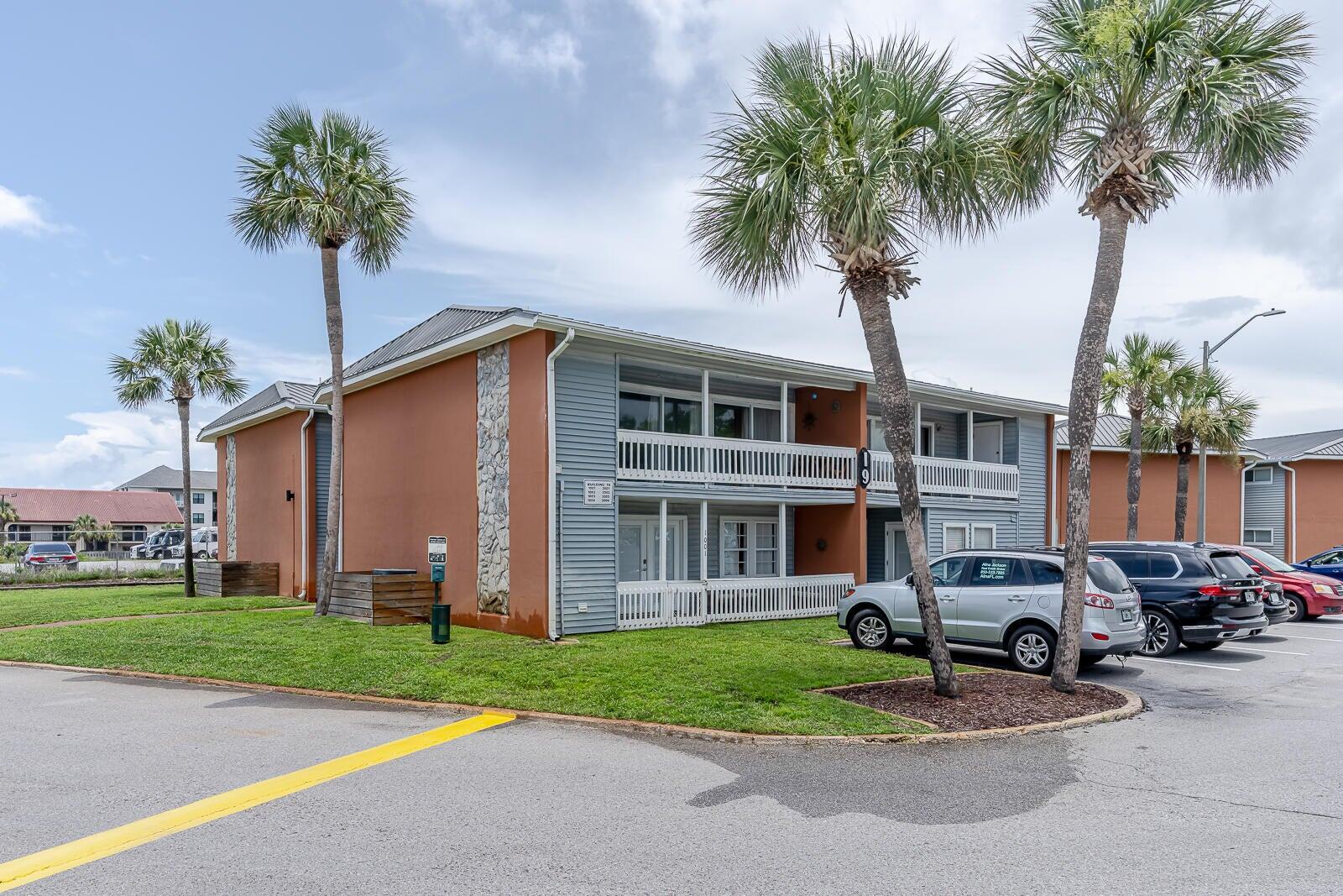 For Rent Long Term Available August 1. Rent includes internet, water, sewer. Tenant pays electricity only. This is 1 Bedroom 1 Bath condominium with balcony and washer/ dryer. Located Upstairs. Condo is Fully Furnished. Free Parking. Gated Community with 3 swimming pools and tennis/pickleball court. Security deposit required. Contact 850-533-7885