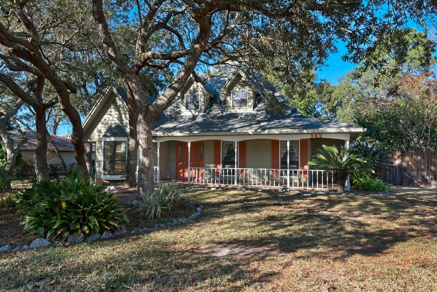*Seller is calling highest & best! All offers due by 5 PM on Monday, 12/21 with a response time by 12 PM on Tuesday, 12/22! Quaint and SPACIOUS POOL home located on a generously sized 0.32 acre lot in the premier community of Raintree Estates in Bluewater Bay! Enjoy 3 bedrooms, 2.5 bathrooms, 2-car garage, private pool & spacious pool deck, large front yard, fenced-in backyard, and the functional traditional floor plan with great potential to make your very own! The roof is believed to be approximately 12 years old, water heater mfg. date on tank appears to indicate a date of '01/2007', and a BRAND NEW HVAC system installed on 12/17/2020 with 10 year warranty! Seller also believes the pool pump, pool liner, and steps in the pool were replaced new in 2018.  The first level comprises the