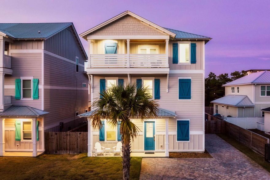 ***SELLER WILL CONSIDER ALL OFFERS!***HIGHLIGHTS:* Light, bright, airy modern decor* Conveys fully furnished* Outdoor kitchen with fridge, grill, and sink* Outdoor shower, fire pit, pool, and hot tub* 7 bedrooms with en suite baths* Double Samsung washers and dryers in laundry* Balconies overlooking the backyard* Parking for up to 6 vehiclesWelcome to your dream getaway in  prestigious Frangista Beach, where coastal elegance meets serene living. This exceptional property offers an unparalleled lifestyle, perfect for those seeking relaxation and luxury near the gorgeous Gulf of Mexico. Situated on a quiet street, this residence features dedicated neighborhood beach access, ensuring that the pristine sands and sparkling waters are just steps away. The exterior welcomes you with charming Polywood rockers on the front porch, ideal for enjoying the gentle sea breeze. Parking for six vehicles means convenience for all your guests.

Interior Highlights

Step inside to discover an inviting, light, bright, and airy atmosphere. The open-plan layout seamlessly combines the living, dining, and kitchen areas, creating an expansive space perfect for gatherings. The dining area accommodates up to 12 guests, making it easy to host family meals or entertain with friends. The first floor features a luxurious master king bedroom with an en suite bath, along with a convenient half bath for guests. Additional storage space, including an owner's closet, adds to the practicality of this exquisite home.

Second Floor Oasis

Ascend to the second floor, where a cozy sitting room with a sleeper sofa and TV awaits, providing the ideal spot for relaxation. The kitchenette, complete with a coffee bar, small fridge, and microwave, ensures that refreshments are always within reach. Two spacious king bedrooms with en suite baths offer comfort and privacy; one of these bedrooms includes a desk area, perfect for work or study. Both bedrooms open to a long back balcony overlooking the inviting pool and hot tub, furnished with plywood Adirondack chairs for leisurely afternoons.

A third king bedroom on this floor also features an en suite bath, ensuring that every guest feels pampered. A special highlight of the laundry area is the double Samsung washers and dryers, making laundry day a breeze.

Third Floor Retreat

The expansive third floor is a true entertainment haven, featuring a huge sitting room outfitted with arcade games, a television, and its own kitchenette. Two additional king bedrooms with en suite baths provide ample sleeping arrangements. The sitting room also includes two sets of custom-built bunks, accommodating up to six extra guests, along with a full bath featuring both a shower and tub.

Outdoor Paradise

Step outside to a covered back porch that leads to an outdoor kitchen equipped with a grill, fridge, and sinkperfect for alfresco dining. Refresh after a day at the beach in the outdoor shower, and unwind in the inviting pool or hot tub. Gather around the fire pit with seating for memorable evenings under the stars.

This luxurious property offers the flexibility to serve as your family's vacation home or as a lucrative short-term rental--or both! Floor plans with room dimensions are included in the photos, allowing you to easily envision your new lifestyle.

Embrace the coastal charm and exquisite features of this remarkable beach retreat in Frangista Beachwhere every day feels like a vacation.