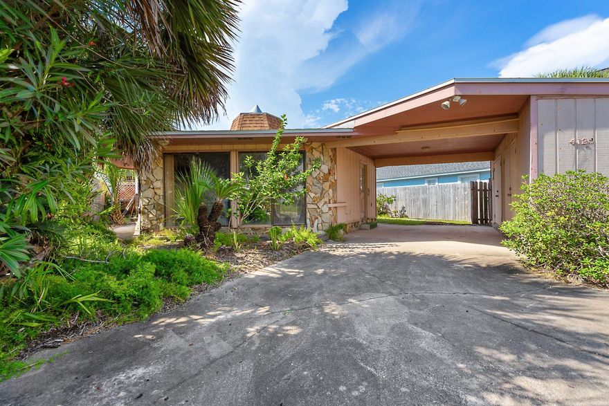 *CURRENTLY UNDER CONTRACT, SELLER WILL CONSIDER BACKUP OFFERS* BUILD YOUR OWN DREAM 8 BEDROOM 8 BATH VACATION HOME WITH THE PLANS THAT COME WITH THE SALE OF THIS HOME WITH A FULL PRICE OFFER!! Opportunities like this only come around once in a lifetime with this very special lot that allows a build of up to 100ft high and not in a flood zone. Short Term rentals allowed, South of Thomas, and 30 steps away to Beach Access 13. The best part here is there is an existing home on this lot so you can finance the entire purchase with a bank. This home can be renovated, but the best and highest use for this property is in building a massive home on the property. Plans to build an 8000 sqft, 5 story home complete with movie theater, gym, game room, elevator is included. Huge opportunity to build a multi-million dollar home. Make it your primary residence, vacation home, or rent it as a short term rental! It's all allowed. Drone pictures attached show potential view at 65 ft high, however can be built up to 100 ft high according to bay county zoning. Large yard allows for multiple backdoor entertainment options. Whether you decide to knock it down and take advantage of the opportunity to build a large short term rental that is projected to gross $360,000 a year or live in it or rent it out you can't go wrong. With its very close beach access, to the beach and some of the best restaurants, you will be happy you chose this spot of paradise. Look around all of Panama City and you won't find any home with the amenities this house has making it a truly unique opportunity. Don't miss out on this once in a lifetime chance to own this unique piece of Panama City Beach property.