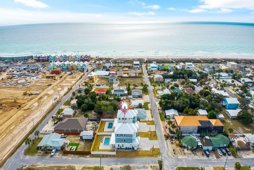 UNDER CONTRACT.SELLER ACCEPTING BACKUP OFFERS Looking for a Luxury Vacation Beach Home that's Income Producing? Welcome to your stunning, three-story, 8 Bed/ 7.5 Bath luxury beach home with gorgeous views of the Gulf of Mexico. Indoor and outdoor living collide gracefully in the main living area, which features glass sliding doors that open up to the private pool/spa, outdoor shower, and fenced-in backyard. Located in the quiet beach community of Bid-A-Wee Beach, in the heart of Panama City Beach, Florida, you'll have PRIVATE, GATED BEACH ACCESS down the street. This luxury beach home comes is ready to cash flow. This luxury beach home sleeps up to 22 guests, with vacation rental income projections estimated at $250K-$260K annually.