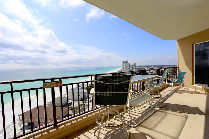 Breathtaking views from every room in this 3 bedroom/ 3 bath condo. New granite counters, stainless steel appliances, and new furnishings. This is a fantastic opportunity for a rental investment property and/or second home. Nestled within the gated community of Sandestin Golf and Beach Resort, the Westwinds complex offers ample onsite amenities such as a seasonally-heated swimming pool, hot tub, a playground for the kids and an onsite fitness center. Sandestin Golf and Beach Resort has 4 championship golf courses, 15 court world class tennis facility, full service marina, endless trails and paths, abundance of shopping and dining options, not to mention miles of spectacular white sand beaches.