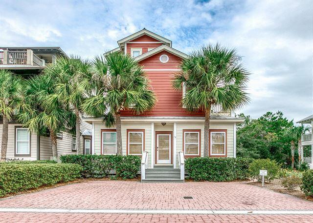 This beautiful 4 bedroom & 4 bath home has so much to offer as a second home or vacation rental. It features Brazilian hardwood floors throughout along with above average sized rooms. The kitchen is appointed with stainless steel appliances and granite countertops. It is just a short walk to the 12,000 square foot community pool or shopping and restaurants.