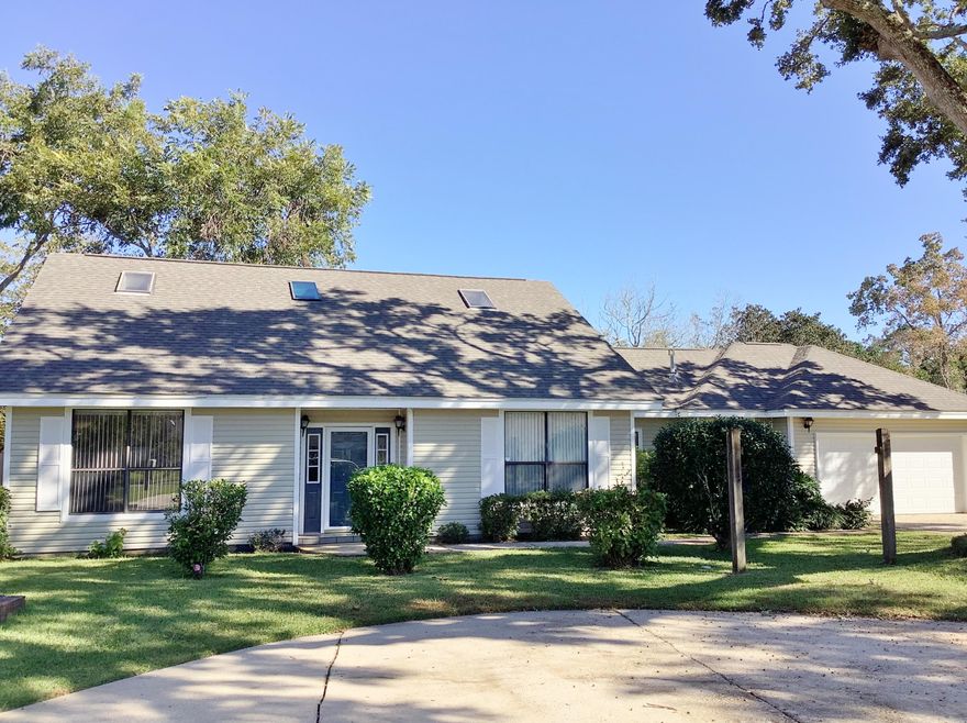Accepting Back Up Offers. Under Contract. New Roof! New Flooring just installed. Must See! 5 bedroom, 3.5 bath home with room for everyone! Upstairs bedrooms have their own bathrooms! Large eat-in-kitchen has plenty of cabinets, granite countertops, and smooth top stove. Barn door to large laundry room, office/craft space between kitchen and oversized garage, with a half bath in garage and utility sink in laundry room. The Living Room has a wood burning Fireplace, and tiled area for formal dining. There is generous storage throughout, including attic space, cedar lined closets & built in bookshelves.  A/C unit is 14 seer, 2 ton installed in 2013. Plus fabulous covered wooden deck in the privacy fenced backyard. Immediate occupancy! Come take a look TODAY!