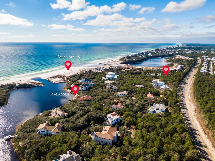 Bannerman Beach Estates is small gated gulf front neighborhood offering .5+ acre homesites with exclusive deeded beach and lake access. This rental-restricted community is located on the Gulf of Mexico and nestled alongside Little Redfish Lake on Scenic Hwy 30A. With its perfect location and tranquil backdrop, Bannerman Beach provides homeowners the opportunity to build their ideal home in this intimate beachside community with unparalleled privacy nestled amongst Florida's native vegetation. Close proximity to boutique Shopping, Eateries, State Parks of Grayton Beach, WaterColor and Seaside plus more. Experience Old Florida Living the way it should be...